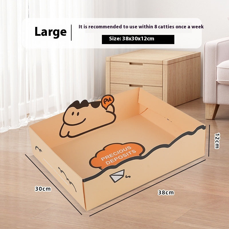 Thickened Disposable Litter Box