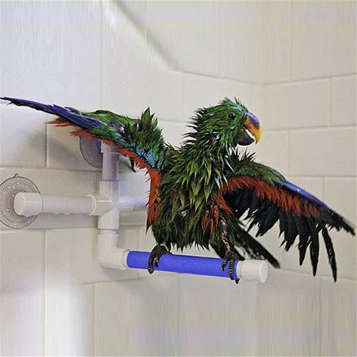 Parrot / Bird Bath Shower Stand