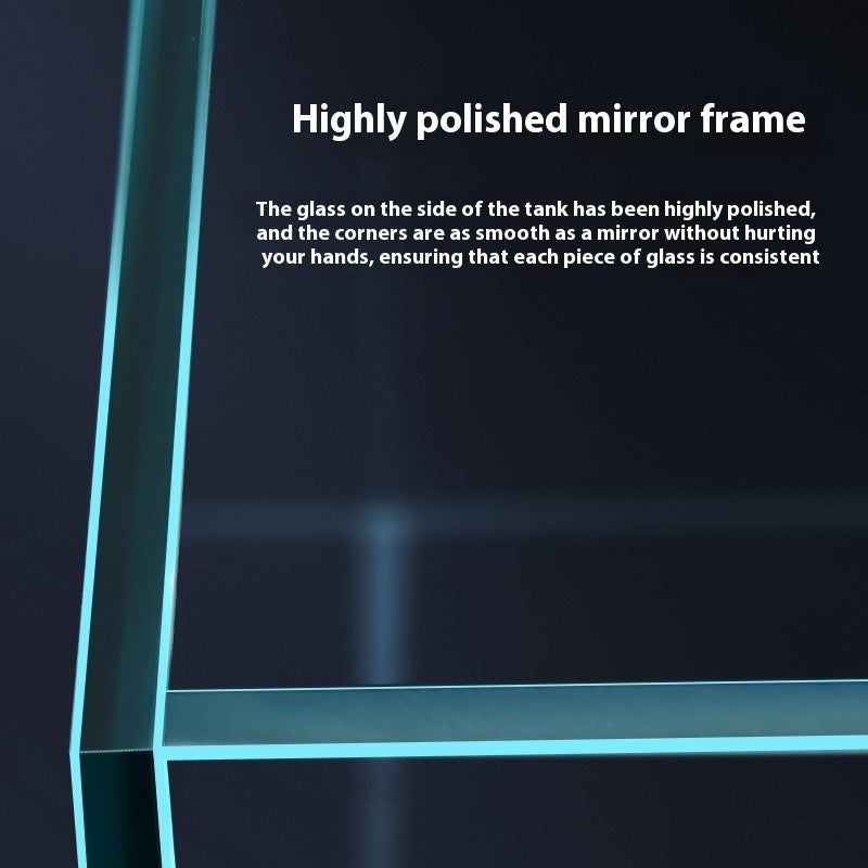 Super White Glass Fish Tank