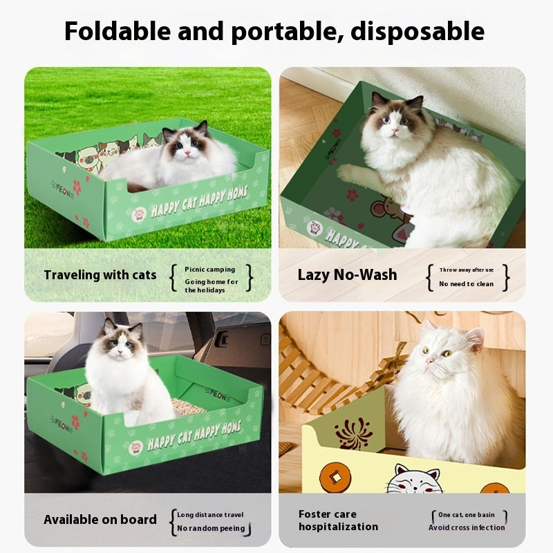 Thickened Disposable Litter Box