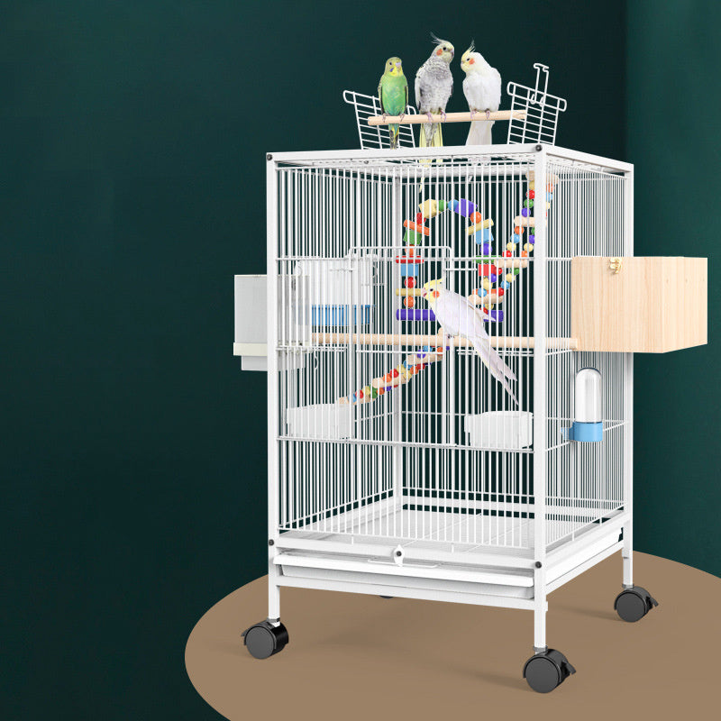 Parrot Xuanfeng Bird Cage With Feeder