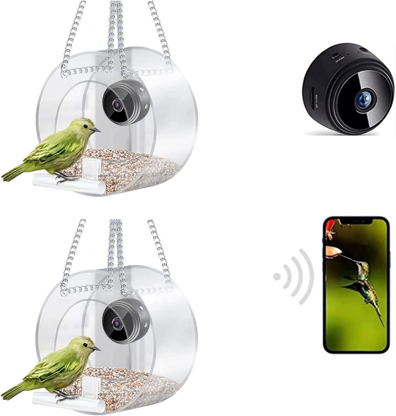 Pet Smart Feeder Outdoor HD Camera