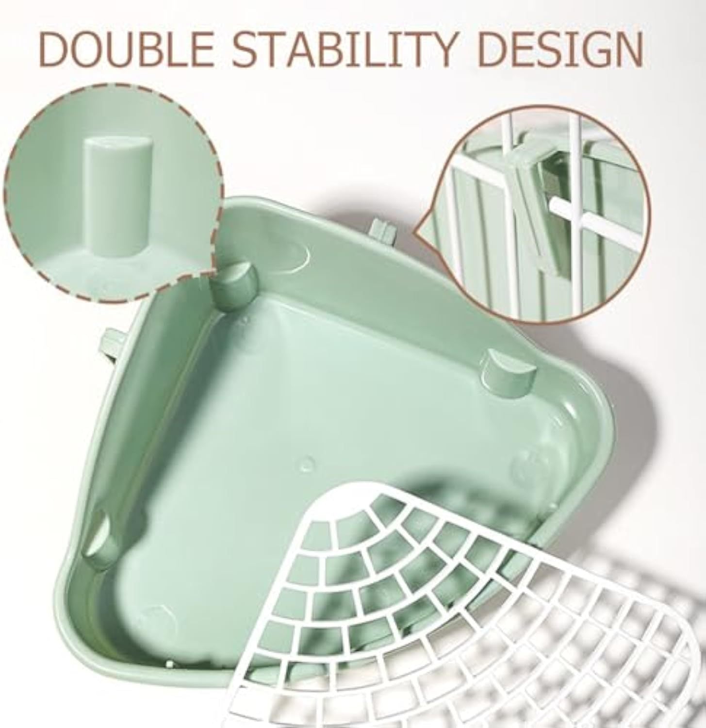 Rabbit Litter Box Bunny Corner Toilet Box