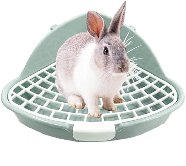 Rabbit Litter Box Bunny Corner Toilet Box
