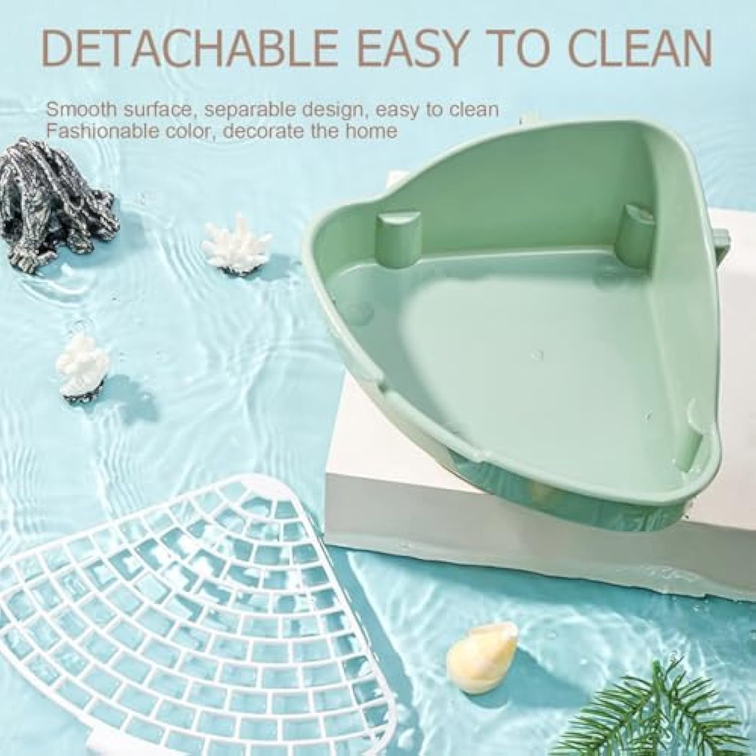 Rabbit Litter Box Bunny Corner Toilet Box