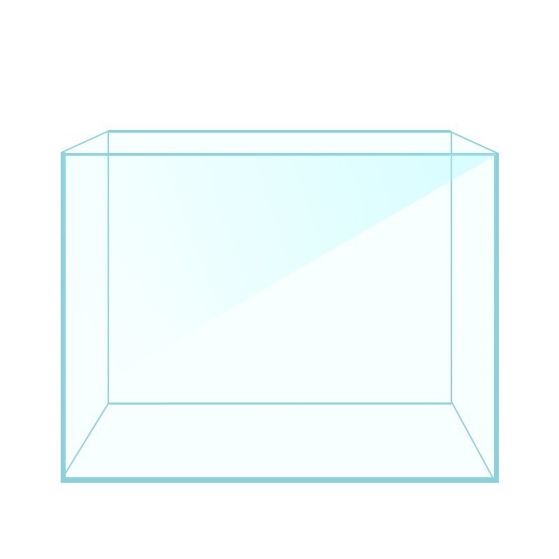 Super White Glass Fish Tank