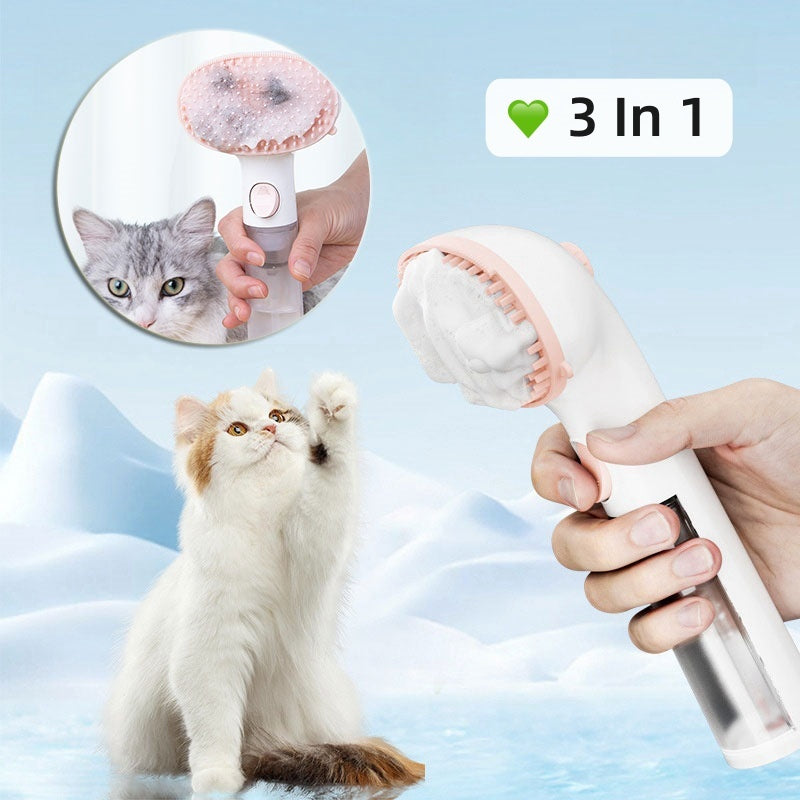 Pet Steam Brush Pet Cleaning