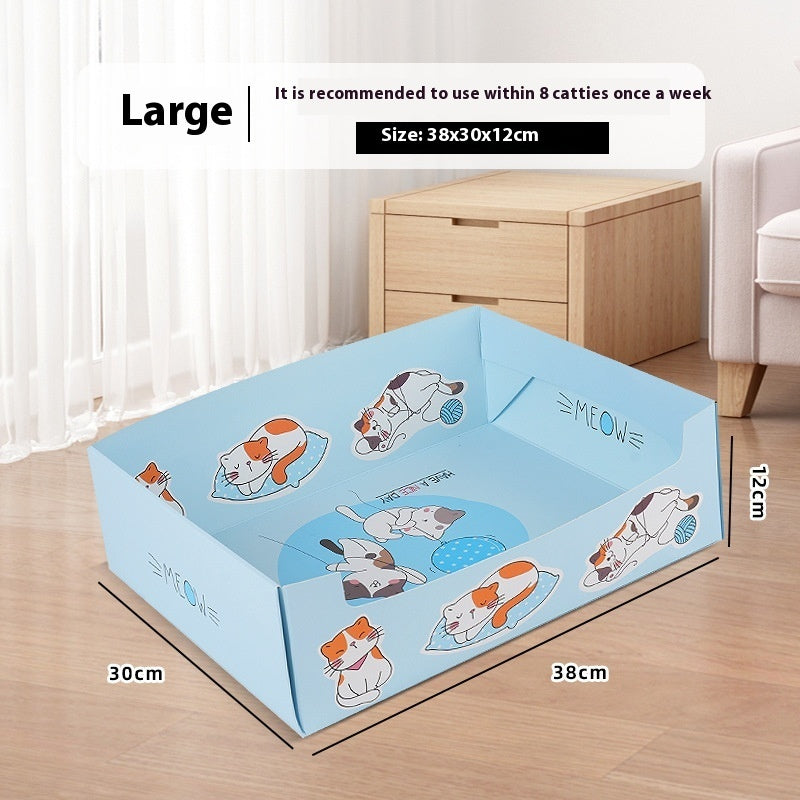 Thickened Disposable Litter Box