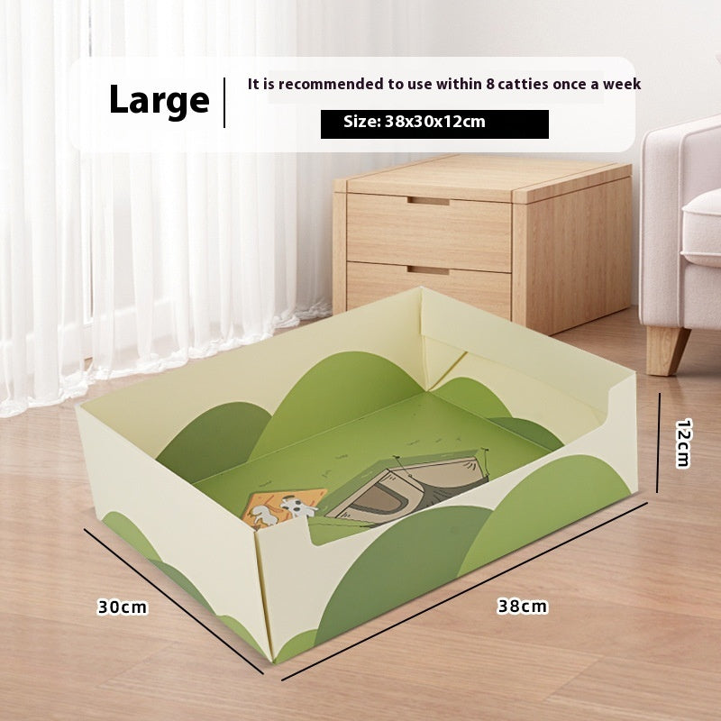 Thickened Disposable Litter Box