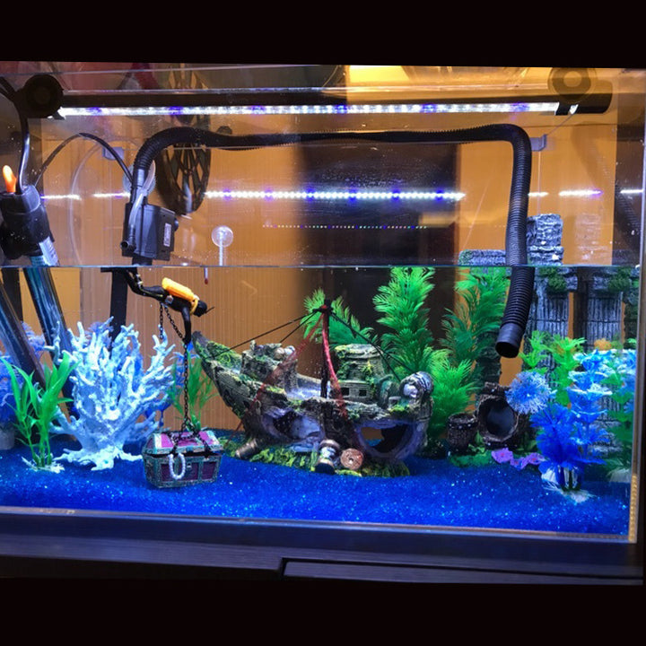 Fish Tank Landscaping Resin Boat