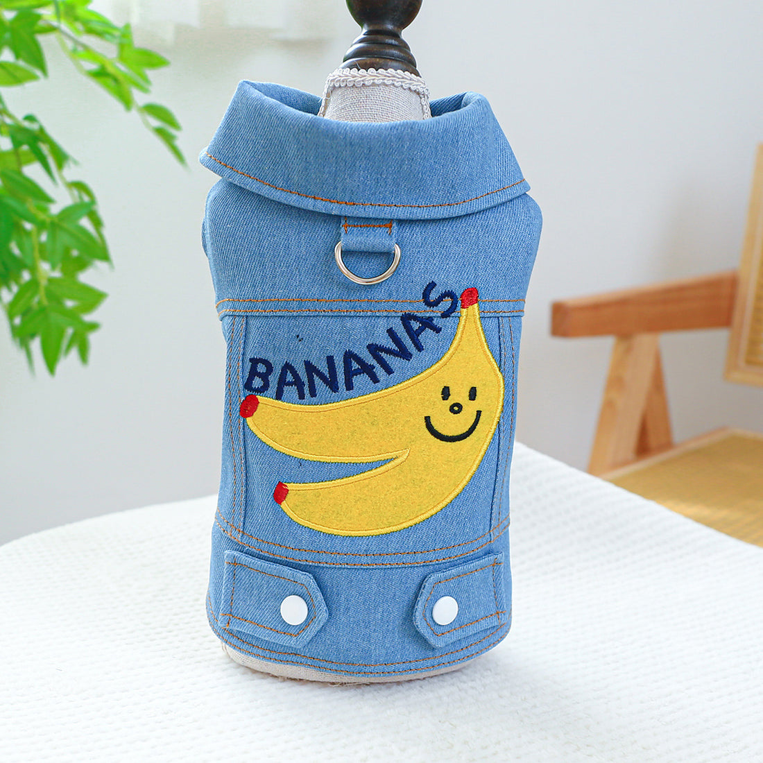 Dogs Banana Denim Clothing