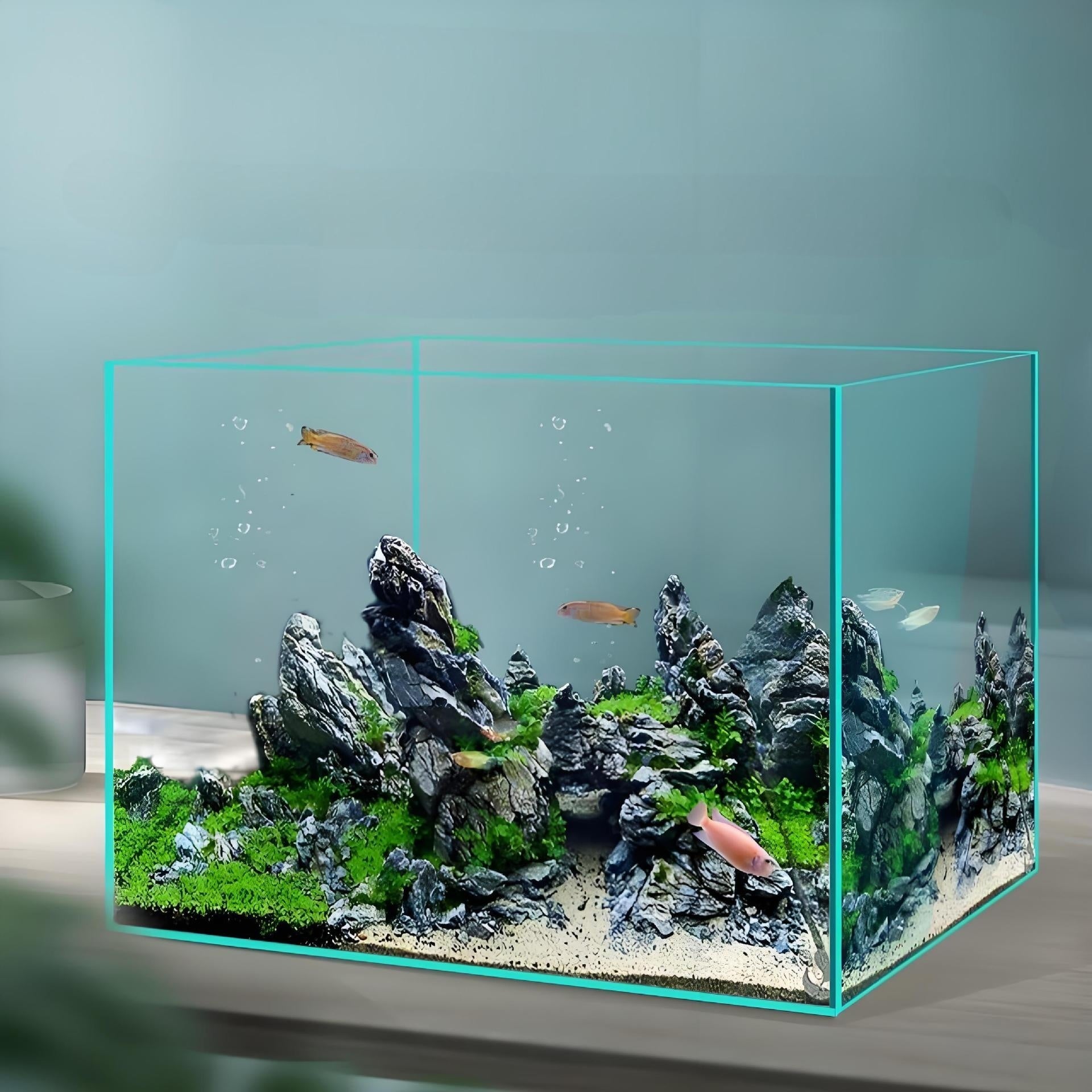 Super White Glass Fish Tank